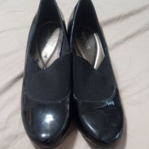 Easy Spirit Black Glossy Women's Heels